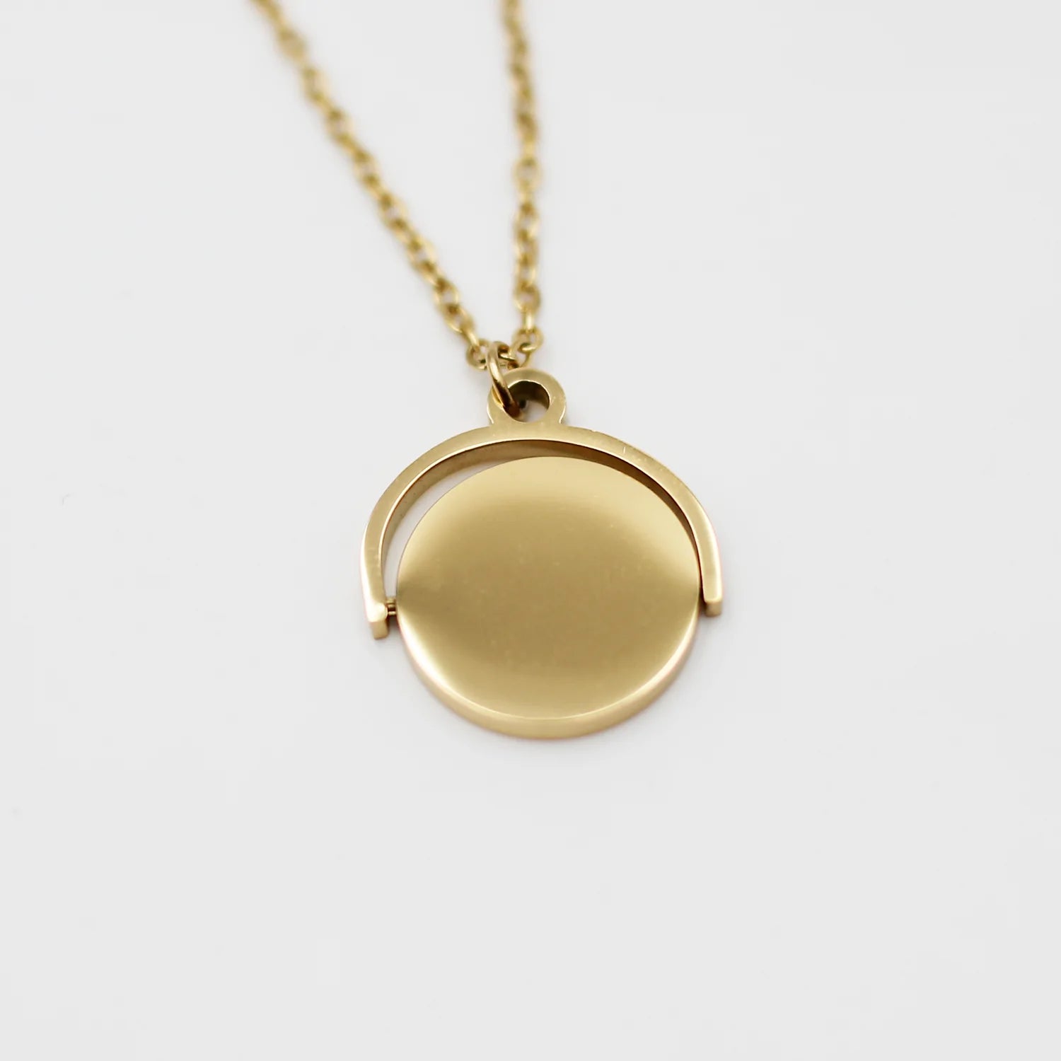 Colgante Mª Ángeles - Acabado Oro (Personalizable)